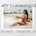 Black couple looking women