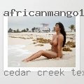 Cedar Creek, Texas horny women