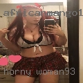 Horny woman